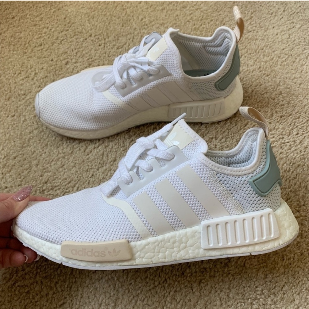 Adidas Shoes NMD Tactical Green White